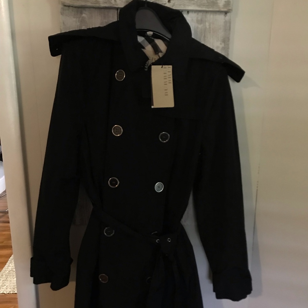 Burberry Hooded Rain Jacket NWT